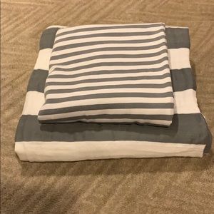 Monica and Andy Neutral Baby Blanket Bundle